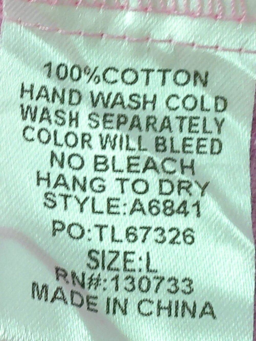 UMGEE USA Slveless Collared Button Down 100% Cotton Pink Mini Dress w/Raw Hems L - Picture 5 of 7